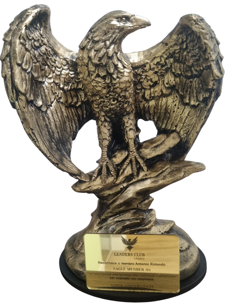 Troféu Eagle Member do Leaders Club Legacy